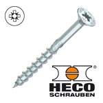 Teilgewinde, blau verzinkt, Pozi-Drive