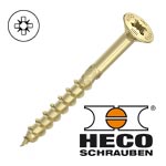 Teilgewinde, gelb verzinkt, Pozi-Drive