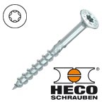 Teilgewinde, blau verzinkt, HECO-Drive