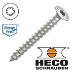 Vollgewinde, Edelstahl A2, HECO-Drive