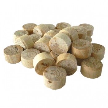 Astlochdübel aus echten Fichteästen Ø 15 mm