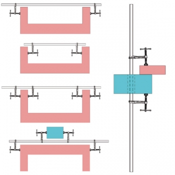 Preview: Bessey Variable Hochleistungszwinge SLV, 1500 x 120 mm mit Knebelgriff | SLV150M