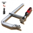 Bessey Ganzstahl Schraubzwinge GZ, 600 x 120 mm mit 2-K Griff | GZ60-12-2K