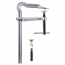 Bessey Ganzstahl OMEGA Schraubzwinge GMZ, 250 x 120 mm mit Knebelgriff | GM25ZK